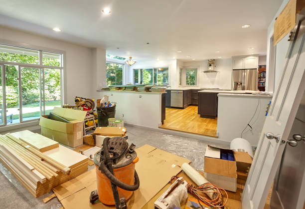 Professional Kitchen Flooring technician working in Darby, PA